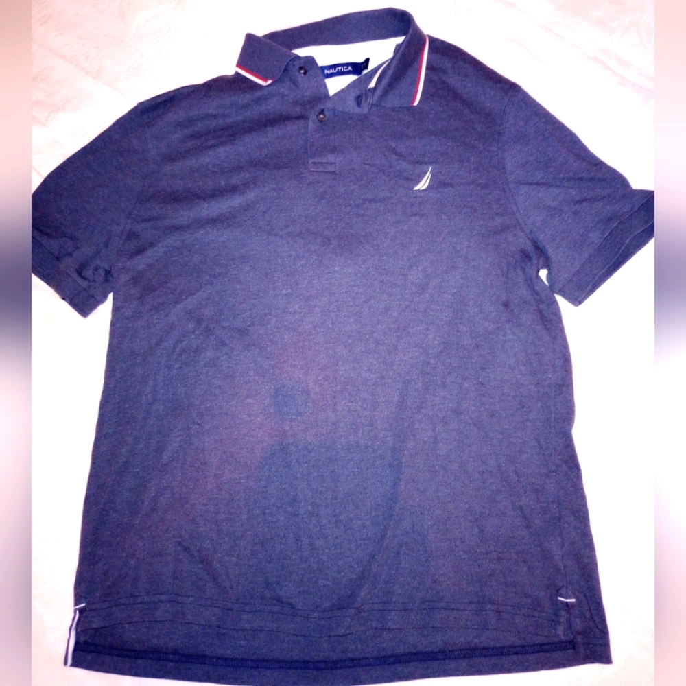 LOT of 2 Nautica Polo Shirt & Bass Polo Shirt